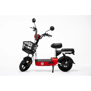 LIKEBIKE - BARI / LB-02 48V 12Ah elektromos robogó 350W 25km/h Piros AKCIÓS 