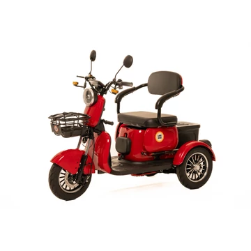 Likebike - Zenit 3 kerekű elektromos robogó 60V 20AH 1000Watt 200Kg teherbírás piros 
