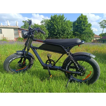 ZTECH ZT-75A 250W 48V 12,5Ah 25 km/h fekete -0km Bemutató darab-