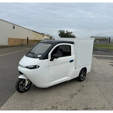 Likebike - Feel - Prime - Elektromos háromkerekű DOBOZOS zárt segédmotoros kerékpár 60V 65Ah 2000Watt