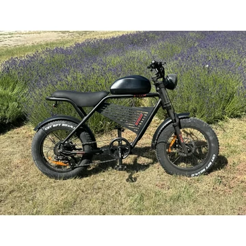ZTECH ZT-75B 250W 48V 12,5Ah 25 km/h fekete -0km Bemutató darab-
