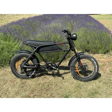 ZTECH ZT-75A 250W 48V 12,5Ah 25 km/h fekete -0km Bemutató darab-