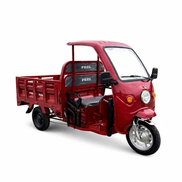 Likebike - FEEL Worker MAX - Fedett elektromos háromkerekű személy és teherszállító cargo 72V 58Ah 45km/h