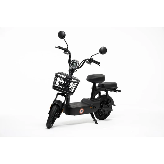 LIKEBIKE - BARI 48V 12Ah elektromos robogó 350W 25km/h FEKETE AKCIÓS