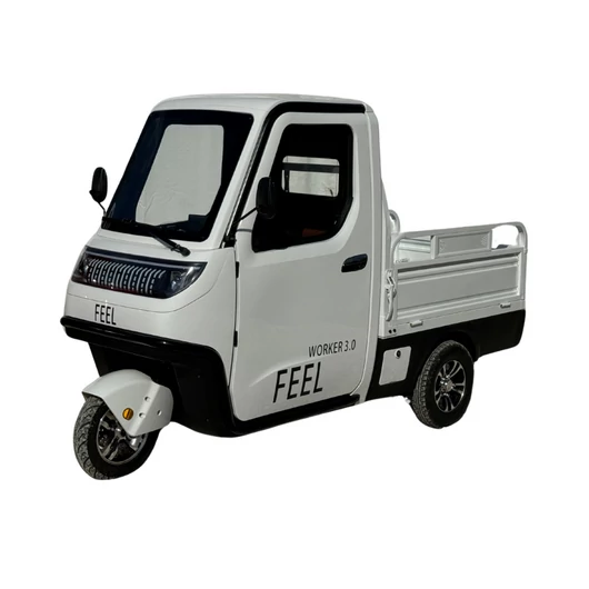 FEEL - Worker 3.0 Zárt Elektromos háromkerekű személy és teherszállító cargo fűthető platós