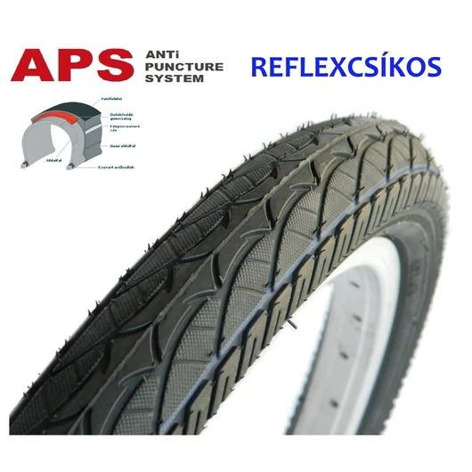 DEESTONE 20x1,75 D833 APS+REFL külső gumi