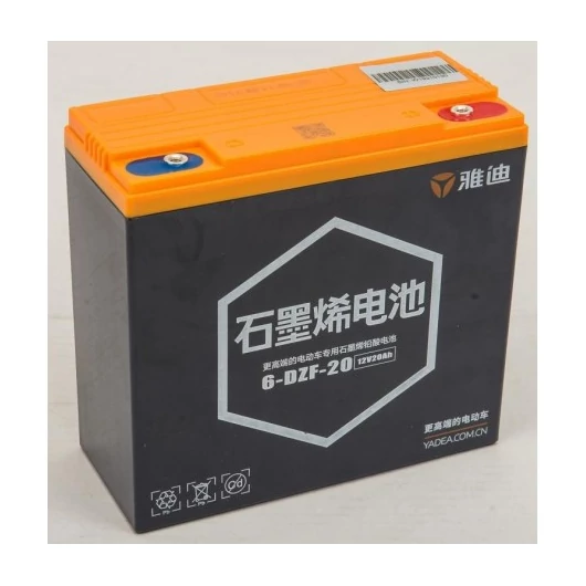 Grafén akkumulátor 12V22Ah CE, YADEA