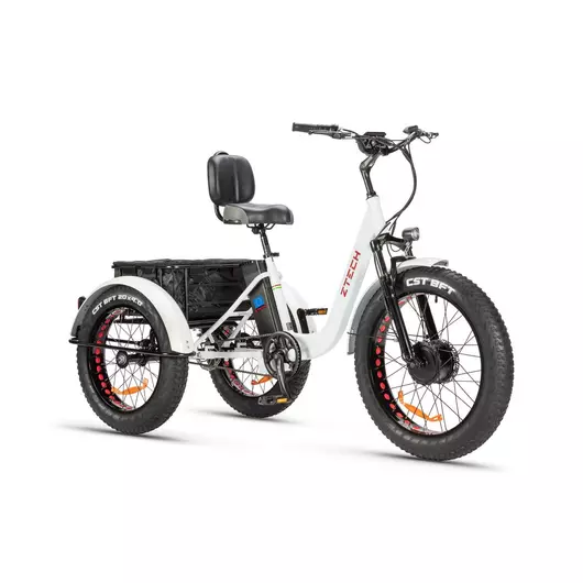 ZTECH- ZT 80- Mini trailer 48V13Ah 250W 20''- elektromos kerékpár - fehér