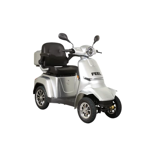 FEEL - Safe Négykerekű elektromos robogó 60V 23Ah Grafén 1000 Watt 25km/h Ezüst