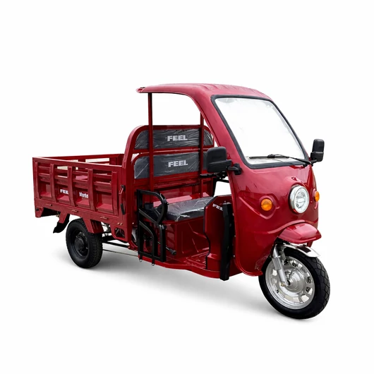 Likebike - FEEL Worker MAX - Fedett elektromos háromkerekű személy és teherszállító cargo 72V 58Ah 45km/h