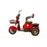 Kép 4/16 - Likebike - Zenit 3 kerekű elektromos robogó 60V 20AH 1000Watt 200Kg teherbírás piros 