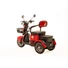 Kép 6/16 - Likebike - Zenit 3 kerekű elektromos robogó 60V 20AH 1000Watt 200Kg teherbírás piros 