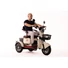 Kép 14/15 - Likebike - Zenit 3 kerekű elektromos robogó 60V 20AH 1000Watt 200Kg teherbírás fekete